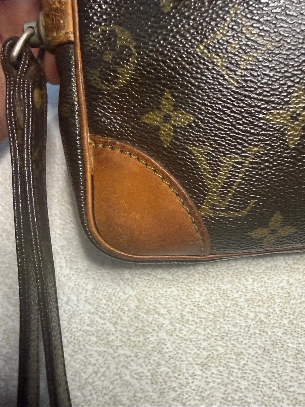 Louis Vuitton Marly Dragonne GM Clutch Brown Monogram - Picture 9 of 13